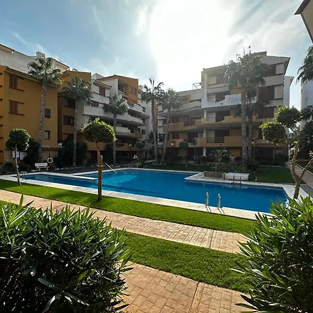 Ground Floor Punta Prima Looking At The Pool Appartement *